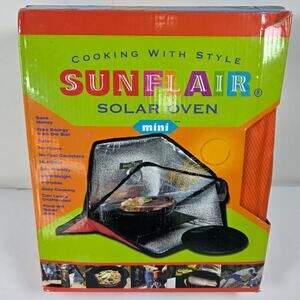 SUNFLAIR Mini Portable Solar Oven Kit - Solar Cooker + Accessories